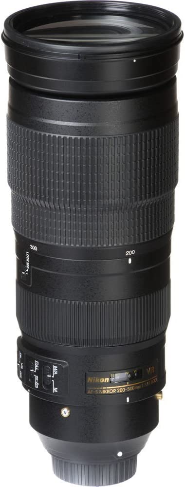 Nikon AF-S NIKKOR 200-500mm f/5.6E ED VR Lens Bundle for Nikon DSLR Cameras Bundle