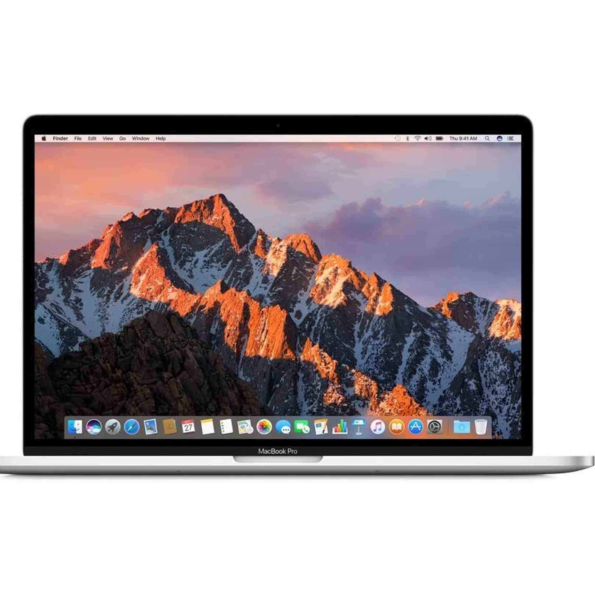 Apple MacBook Pro 15" i7 2.7GHz, 512GB SSD, 2016 - Silver + Bundle Kit - Reconditioned Apple