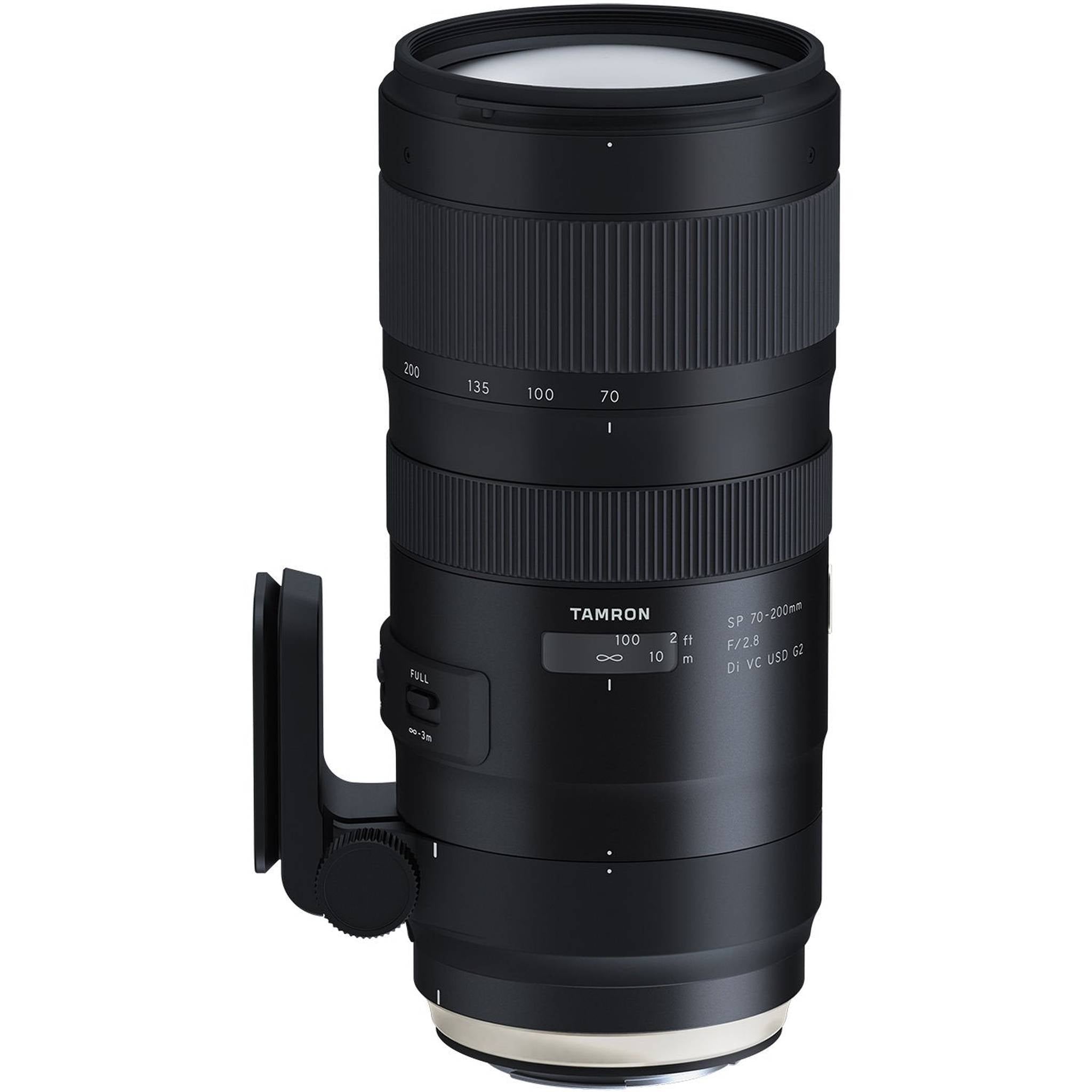 6Ave Tamron SP 70-200mm f/2.8 Di VC USD G2 Lens for Canon EF International Model + 77mm UV Filter + Lens Cap Keeper +