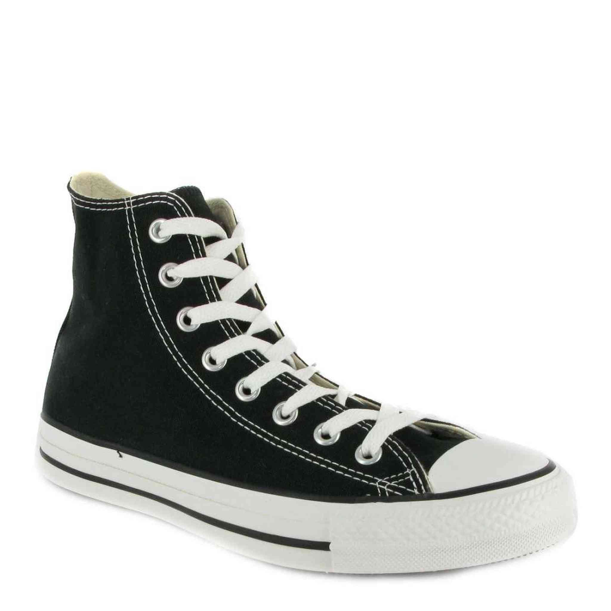 Converse Chuck Taylor All Star Core Hi, Monochrome Black, Men's 9.5, Women's 11.5 Medium