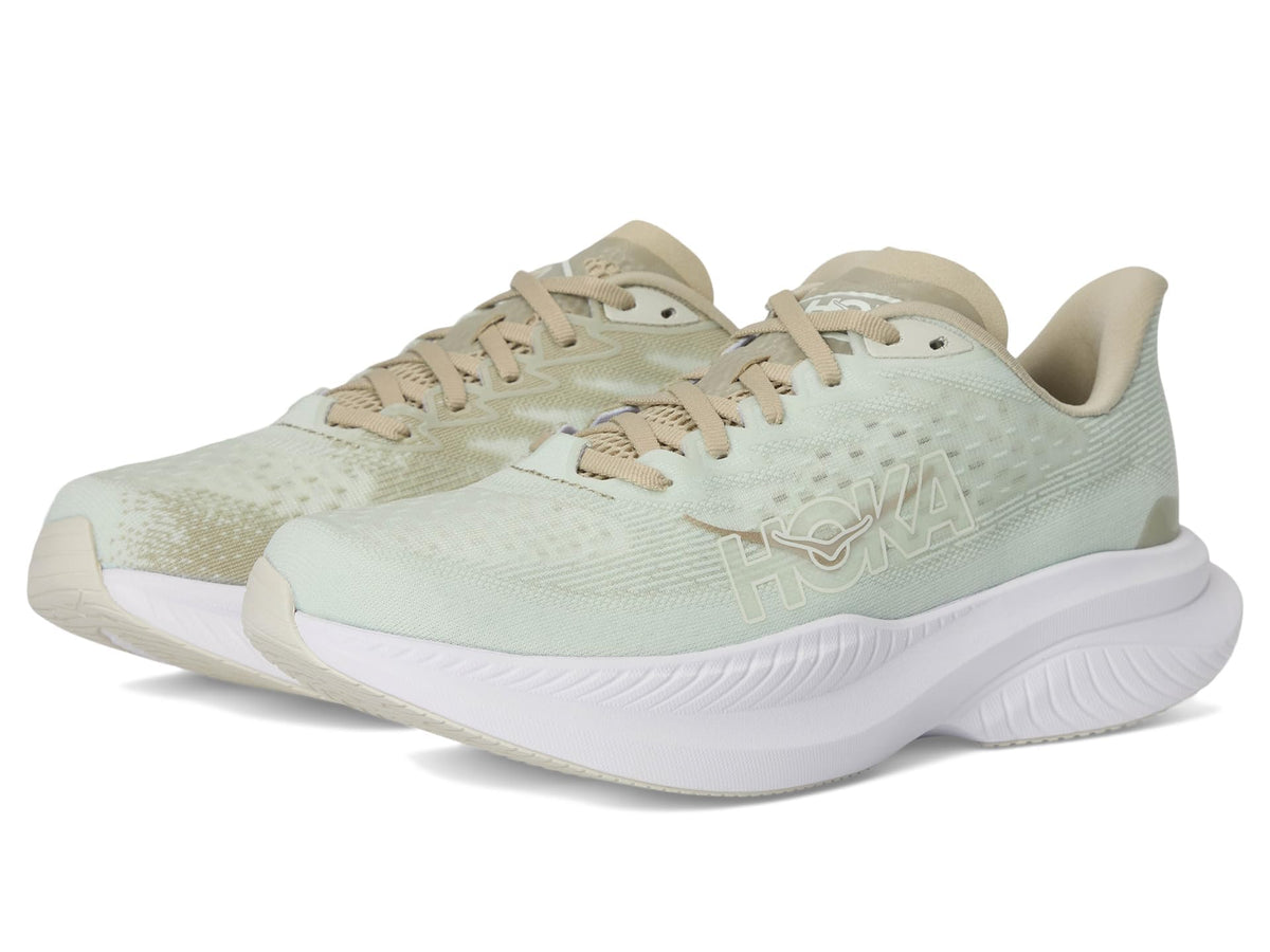 Hoka Women's Mach 6 Oyster Mushroom/Truffle Salt 10 Medium