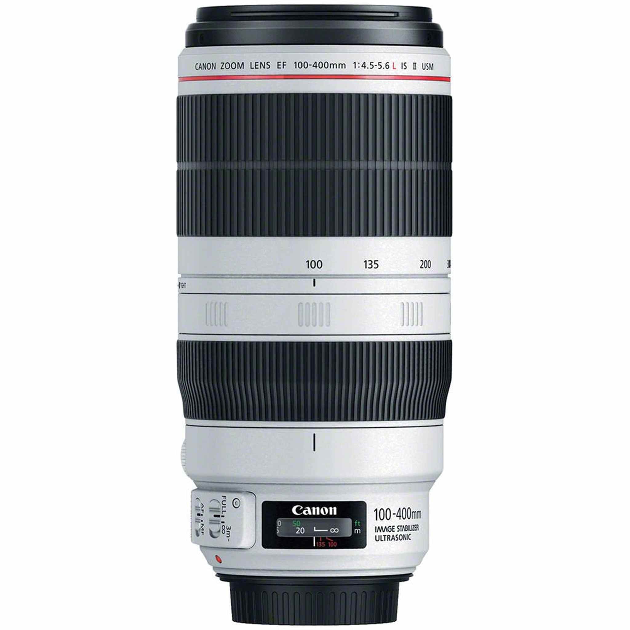 Canon EF 100-400mm f/4.5-5.6L IS II USM Lens Intl Version No Warranty Starter Bundle