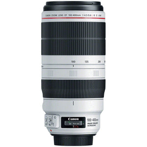 Canon EF 100-400mm f/4.5-5.6L IS II USM Lens Intl Version No Warranty Starter Bundle