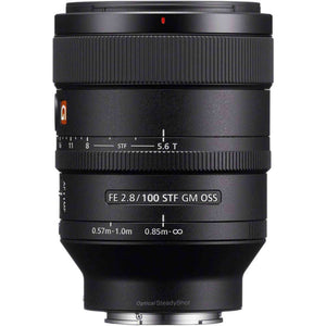 Sony FE 100mm f/2.8 STF GM OSS Lens + Deluxe Lens Cleaning Kit Bundle