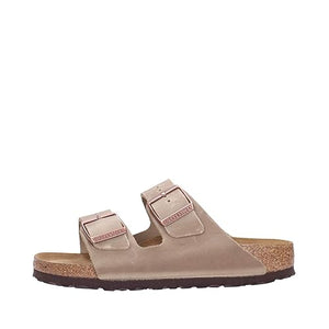 Birkenstock Unisex Arizona SFB Tobacco Oiled Leather Sandals - 38 M EU / 7-7.5 B M US