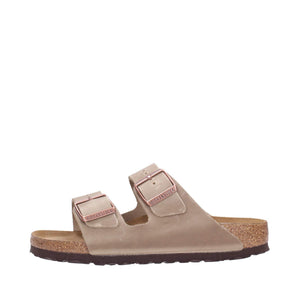 Birkenstock Unisex Arizona SFB Tobacco Oiled Leather Sandals - 38 M EU / 7-7.5 B M US