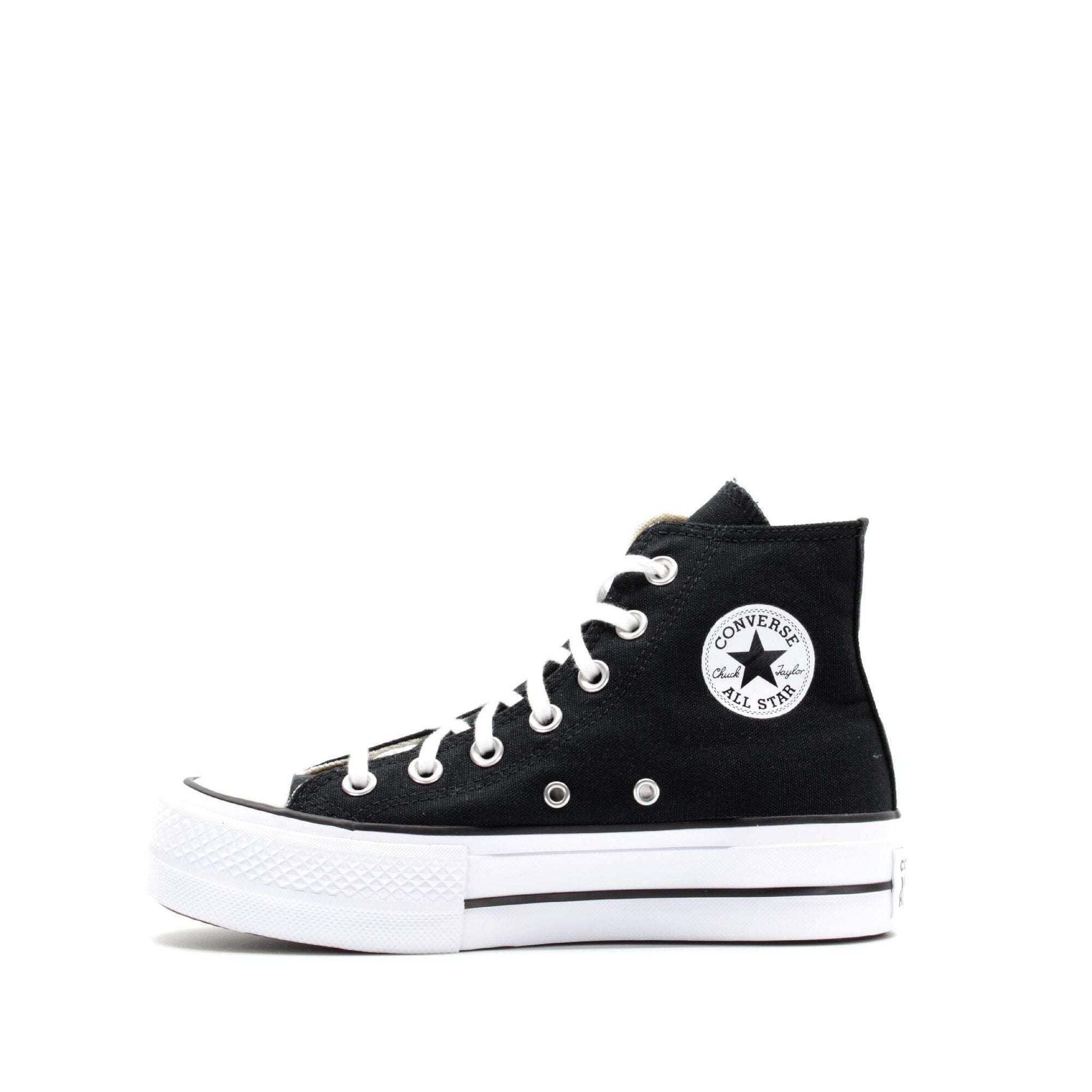 CONVERSE Chuck Taylor All Star Lift Platform HI Women, Sneakers Black/White