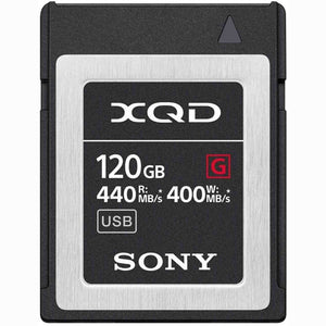 Sony Professional XQD G-Series 120GB Memory Card QD-G120F 2-Pack