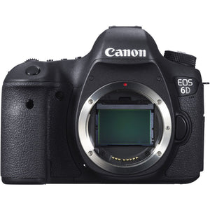 Canon EOS 6D DSLR Camera with 24mm f/2.8 STM Lens + Professional Battery Grip + 4PC Macro Filter Kit + LED Kit + Extra B