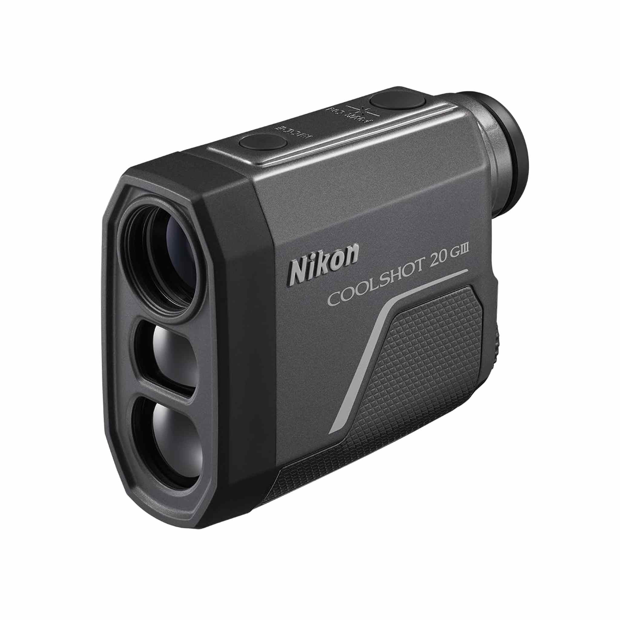 Nikon COOLSHOT 20i GIII Golf Rangefinder | Rainproof Laser rangefinder with Slope, Locked On Quake and 5 Year Warranty | Official Nikon USA Model Nikon