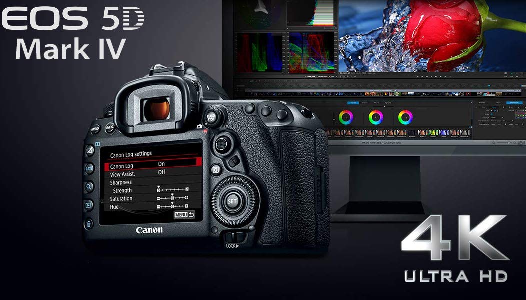 Canon EOS 5D Mark IV DSLR Camera Body Only International Version - 30.4 Megapixel - 4K Video with Pro Cleaning Kit B Bundle