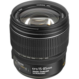 Canon EF-S 15-85mm f/3.5-5.6 is USM Lens for Canon EF-S Mount + Accessories International Model with 2 Year Warranty
