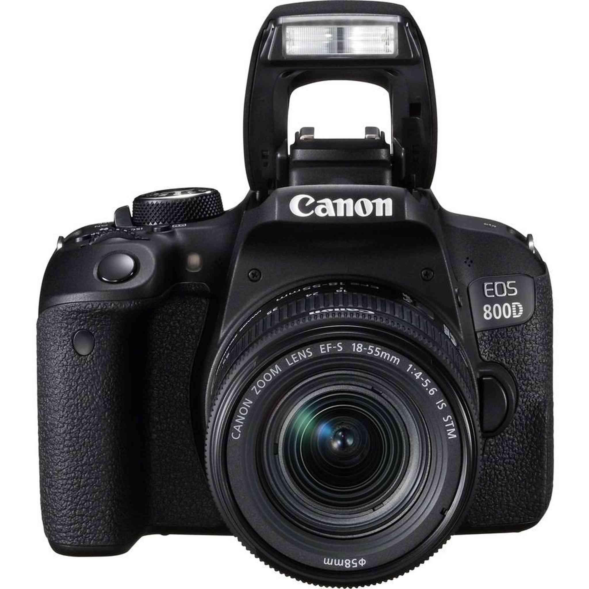 Canon EOS 800D Digital SLR with 18-55 is STM Lens Black International Version Canon