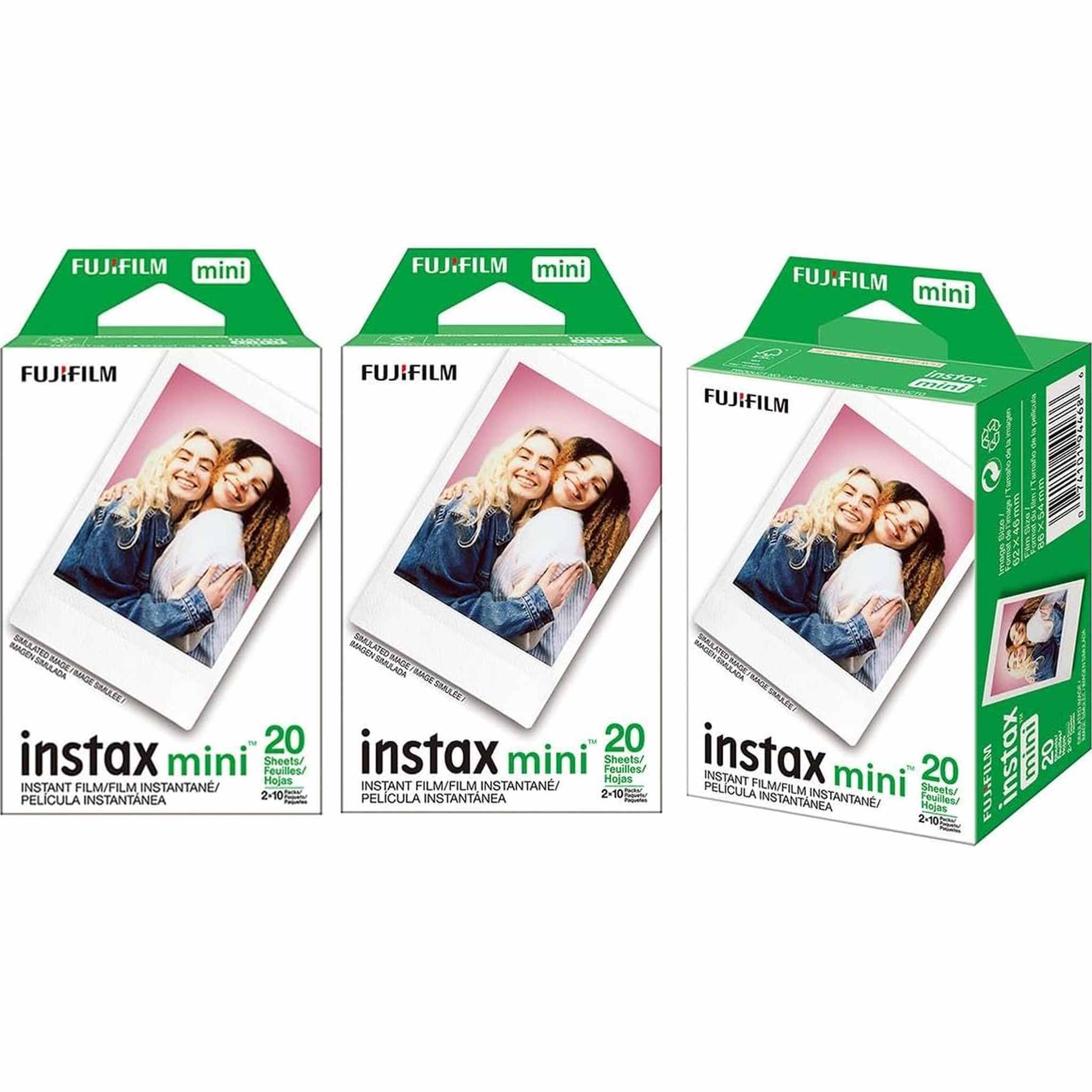 Fujifilm Instax Mini Instant Film (60 Sheets) for Mini 9, Mini 8, Mini 70, SP-2