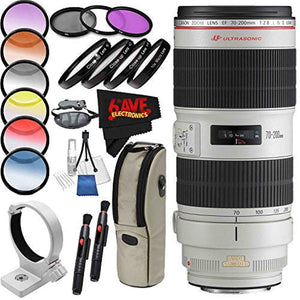 Canon EF 70-200mm f/2.8L is II USM Lens International Version with Seller Warranty Professional Combo Canon