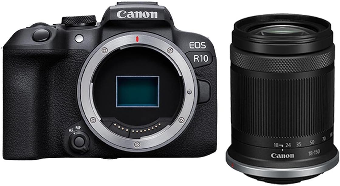 Canon EOS R10 Mirrorless Camera w/RF-S18-150mm f/3.5-6.3 is STM Lens Kit