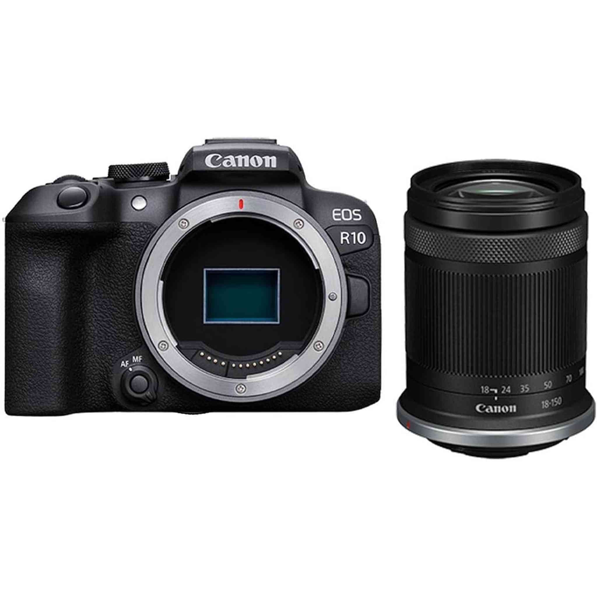 Canon EOS R10 Mirrorless Camera w/RF-S18-150mm f/3.5-6.3 is STM Lens Kit Canon