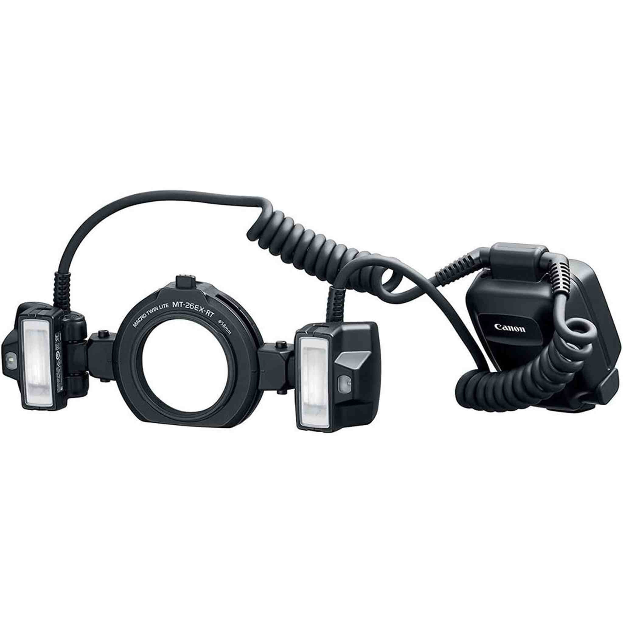 Canon MT-26EX-RT Macro Twin Lite 2398C002 Value Bundle with 64GB Memory Card
