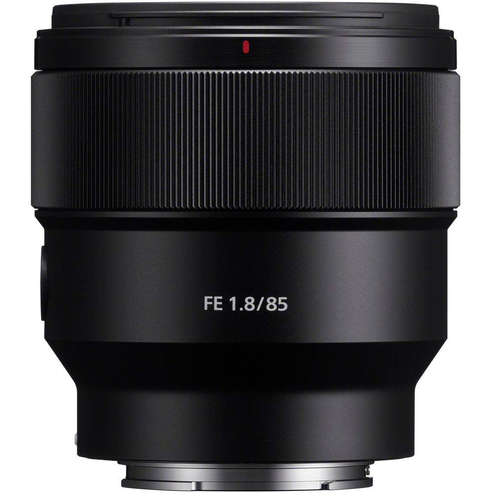 Sony FE 85mm f/1.8 Lens + Deluxe Lens Cleaning Kit Bundle