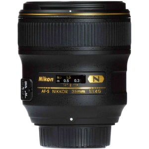 Nikon 35MM F1.4 G AFS + Deluxe Lens Cleaning Kit Bundle