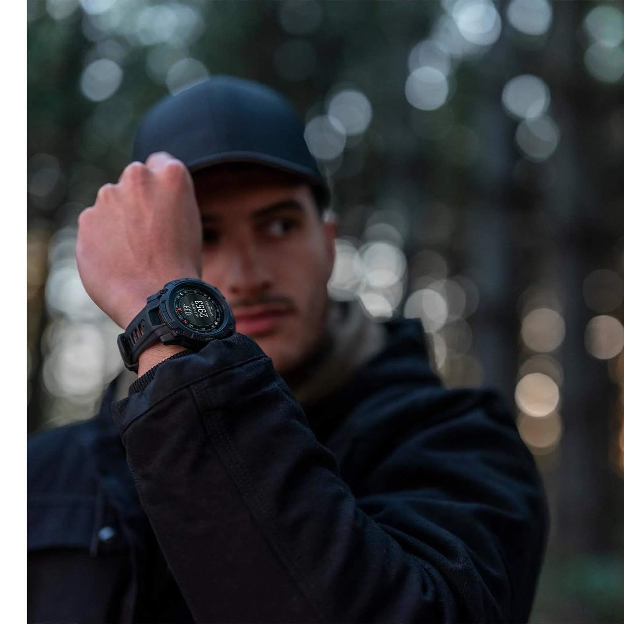 Garmin Instinct® 3 Tactical Edition, 50mm, AMOLED Display, Rugged Outdoor GPS Smartwatch Garmin