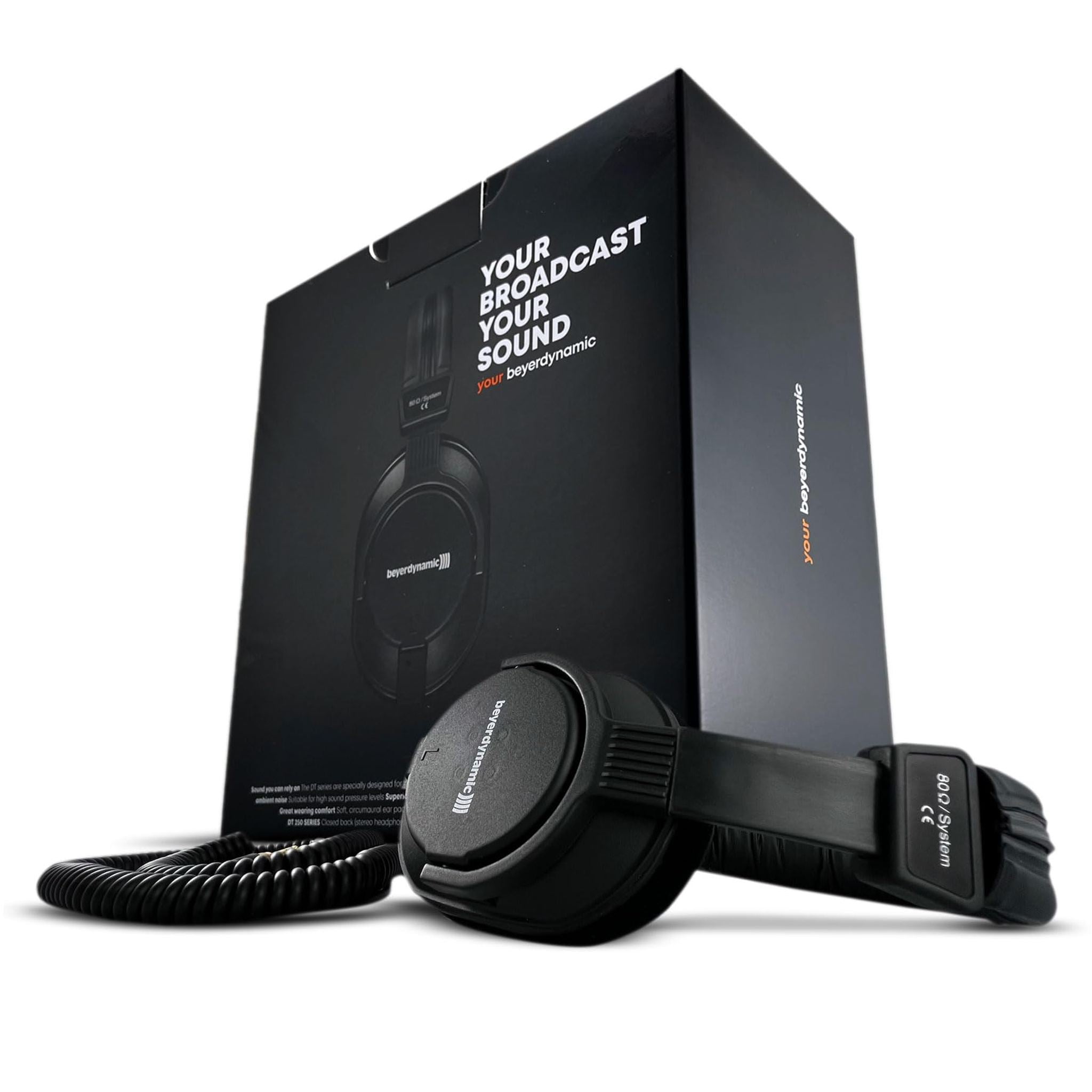 Beyerdynamic DT 252 80 Ohm Single-Ear Closed Dynamic Headphone for Broadcast Applications
