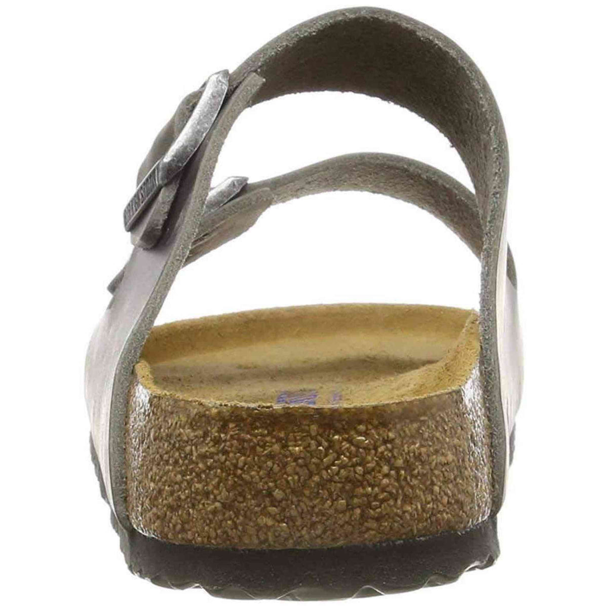 Birkenstock Women's Heels Open Toe Sandals, Grey Iron Iron, 8