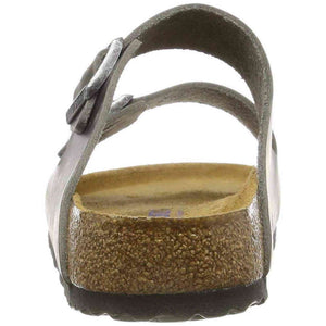 Birkenstock Women's Heels Open Toe Sandals, Grey Iron Iron, 8