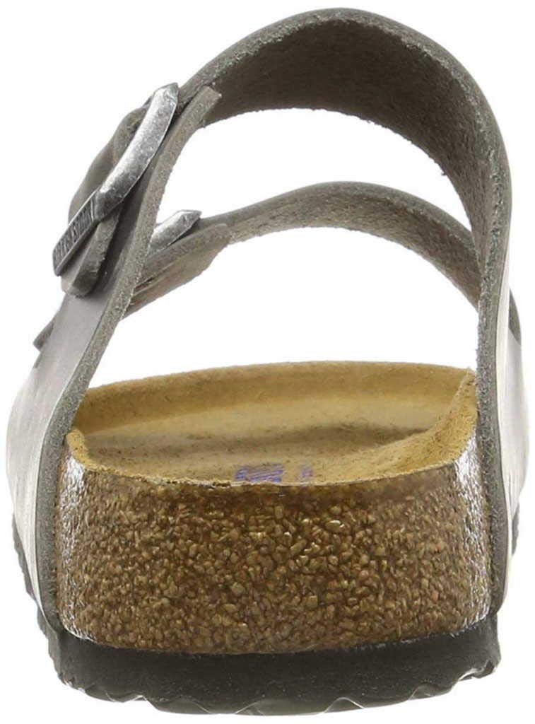 Birkenstock Women's Open Toe Sandals, Iron Grey, 10