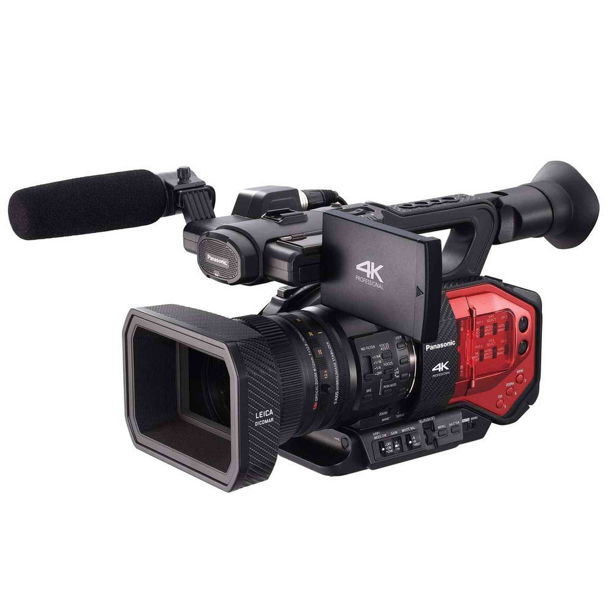 Panasonic AG-DVX200 4K Camcorder with Four Thirds Sensor and Integrated Zoom Lens + Pro Memory Card