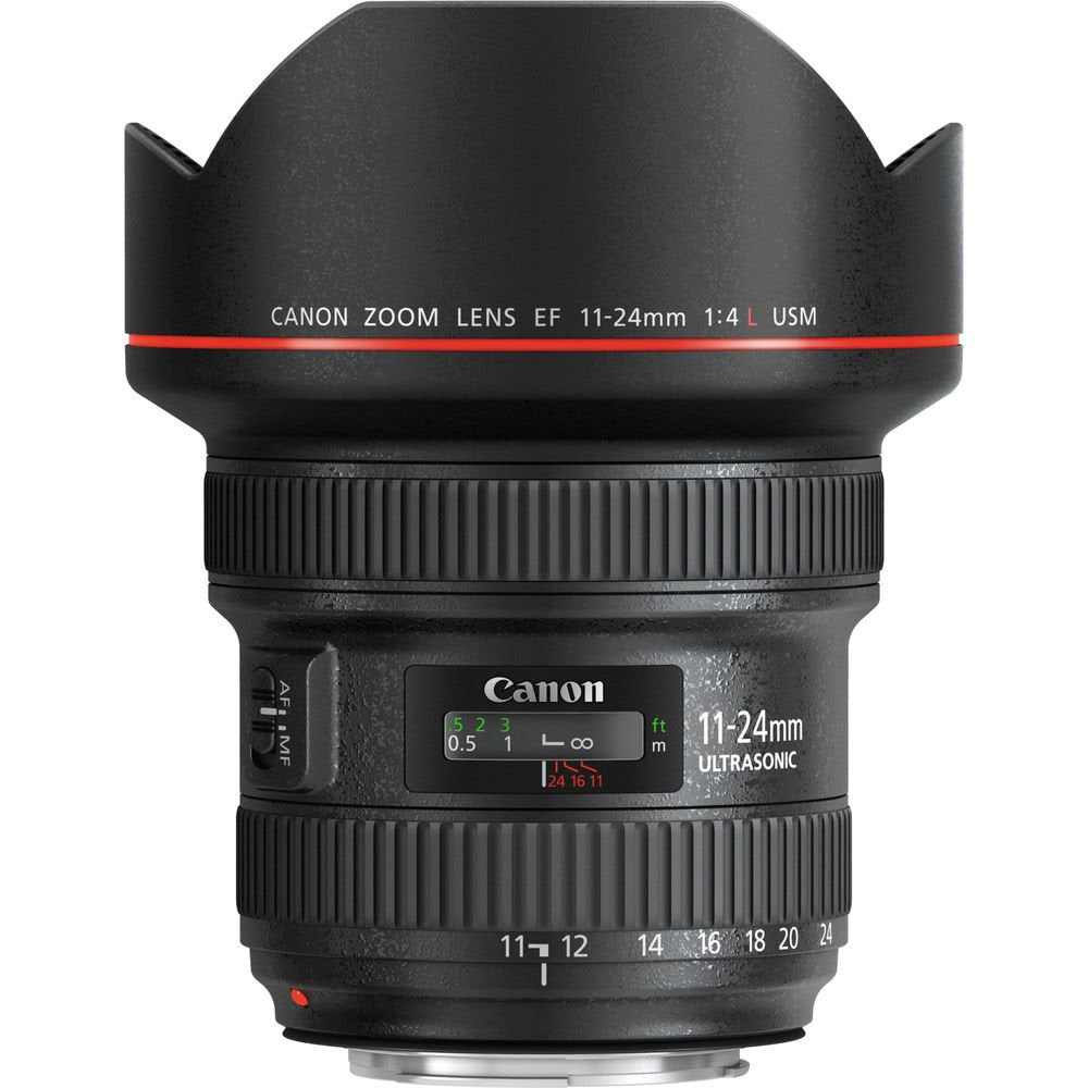 Canon EF 11-24mm F/4L USM Lens for Canon 6D, 5D Mark IV, 5D Mark III, 5D Mark II, 6D Mark II, 5Dsr, 5Ds, 1Dx, 1Dx Mark I