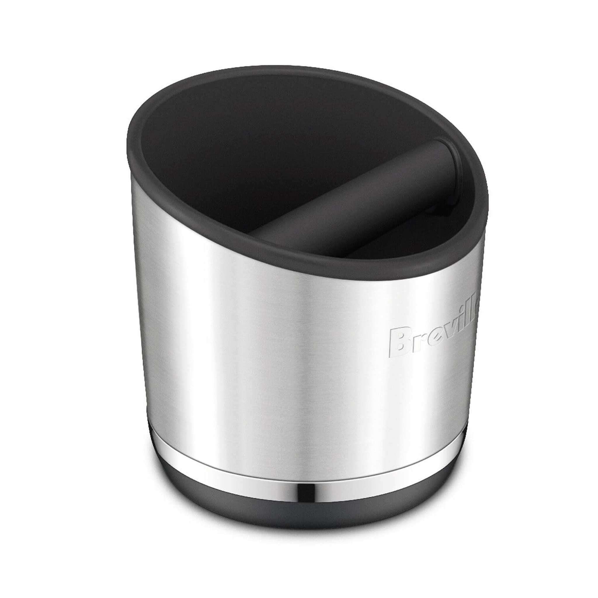 Breville Knock Box 20 Espresso Accessory, One Size, Brushed Stainless Steel Breville