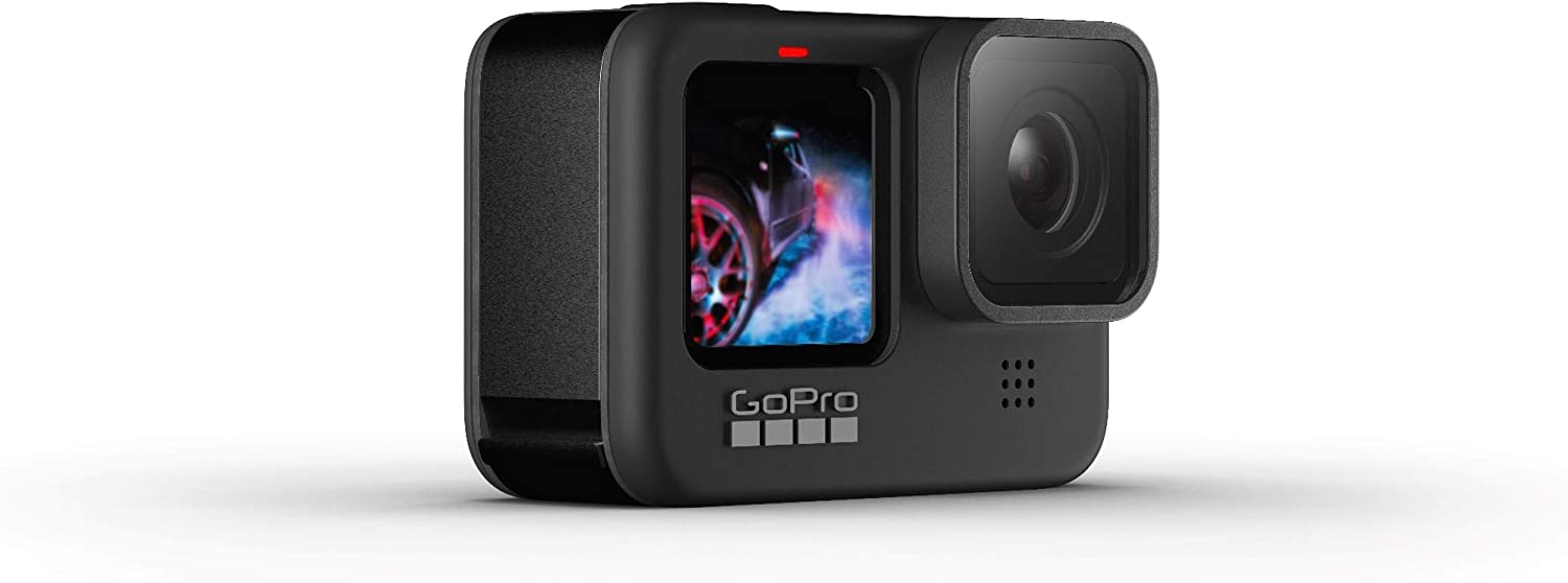 GoPro HERO9 Black Waterproof Action Camera with 5K Ultra HD Video, 20MP Photos Bundle