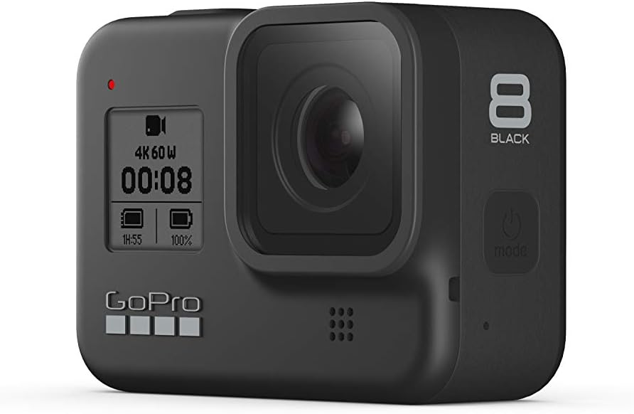 GoPro HERO8 Black Action Camera + PNY Elite-X 32GB U3 microSDHC Card (Bundle)