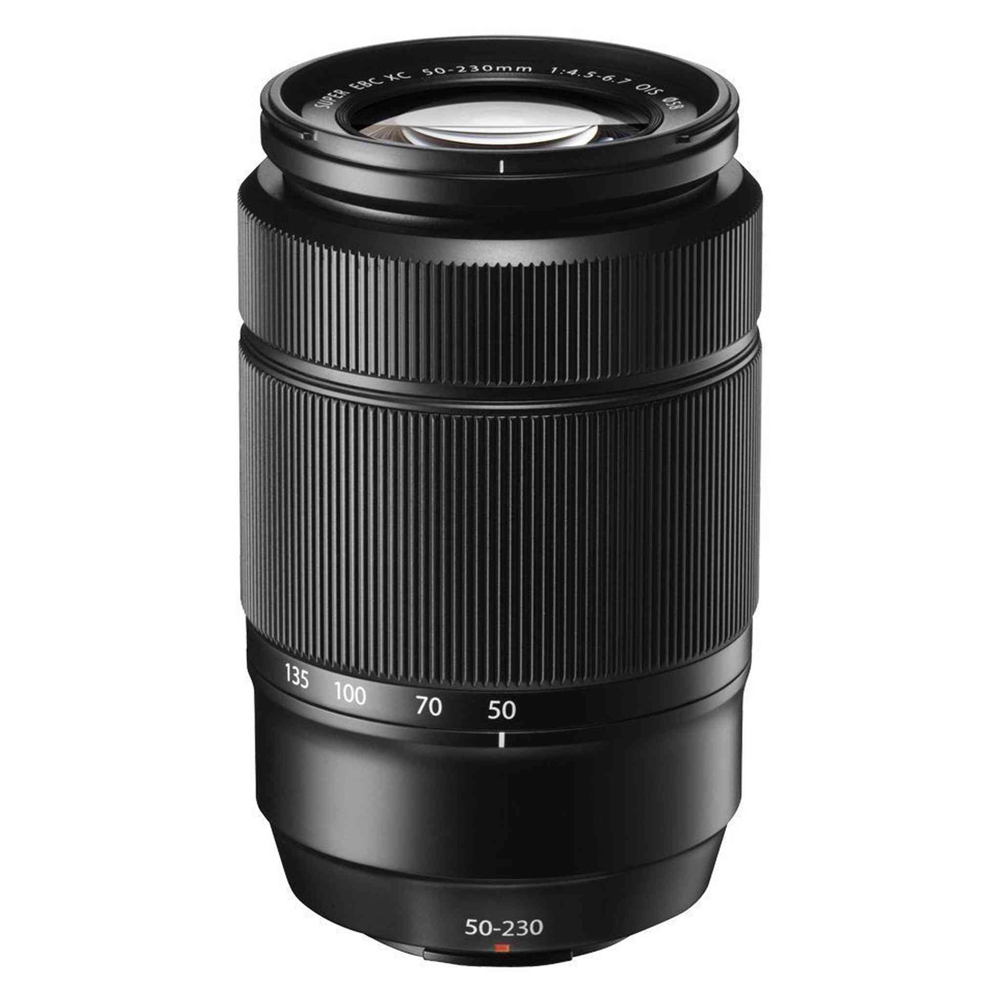 Fujifilm Fujinon XC 50-230mm F4.5-6.7 Black Camera Lens International Model No Warranty White Box
