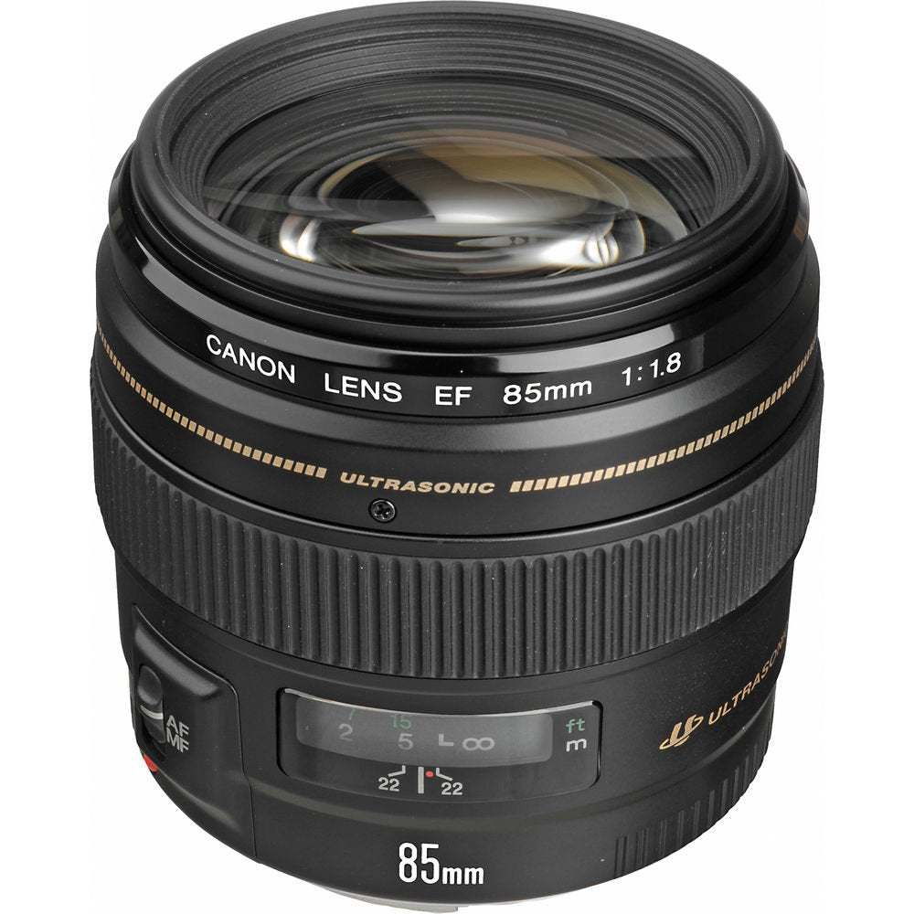 Canon EOS 6D Mark II DSLR Camera Body Only 3 Piece Filter Kit (International Model) w/Canon EF 85mm f/1.8 USM Lens - Int