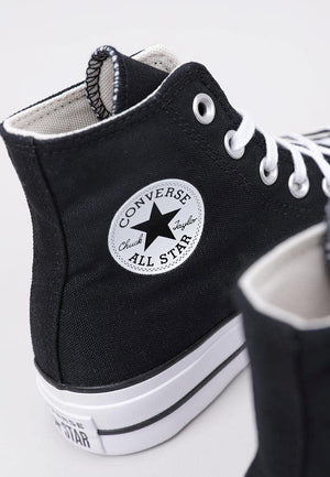 CONVERSE Chuck Taylor All Star Lift Platform HI Women, Sneakers Black/White