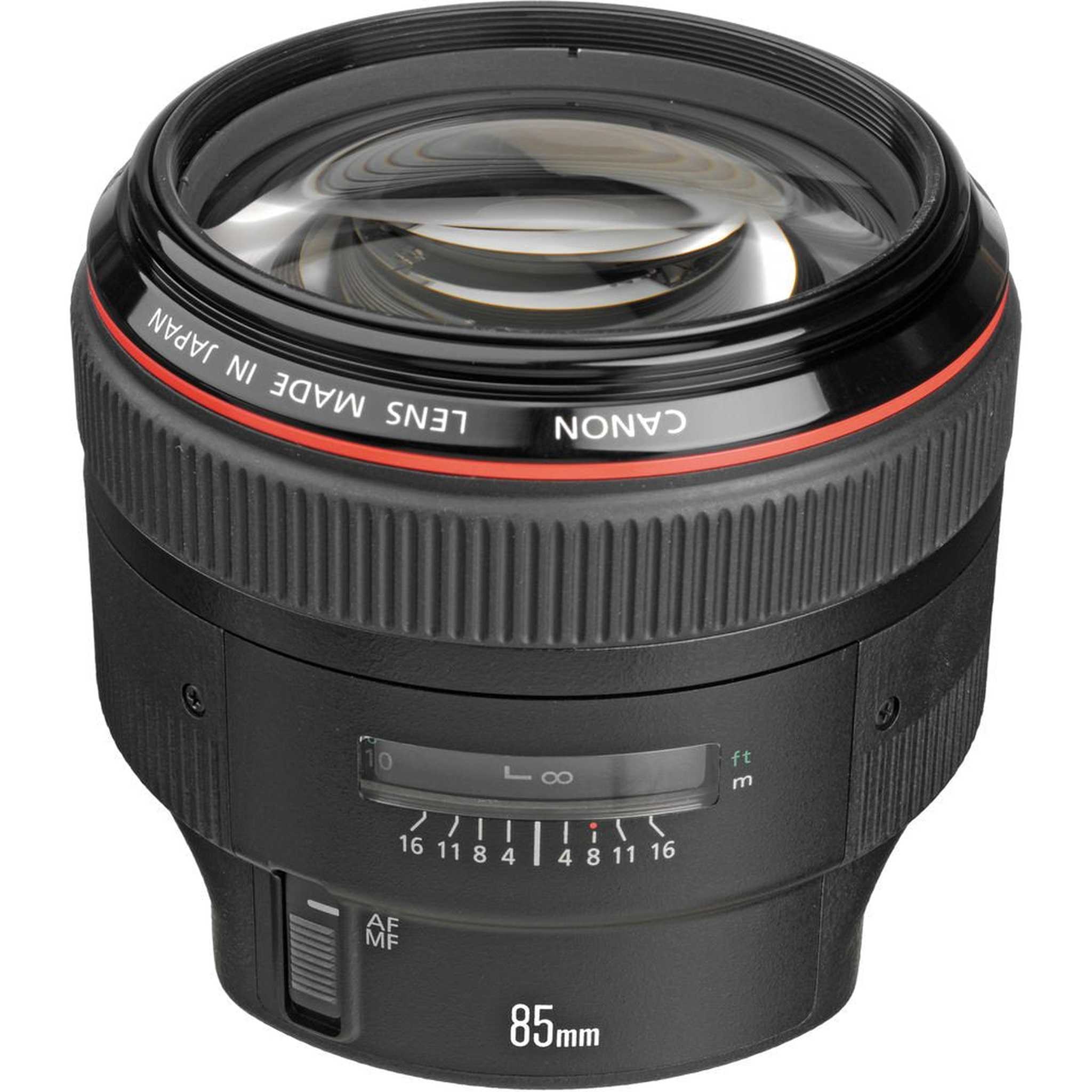 Canon EF 85mm f/1.2L II USM Lens for Canon EF Mount + Accessories International Model with 2 Year Warranty - Used Canon