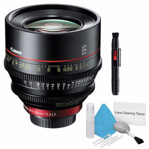 Canon CN-E 135mm T2.2 L F Cinema Prime Lens EF Mount Package