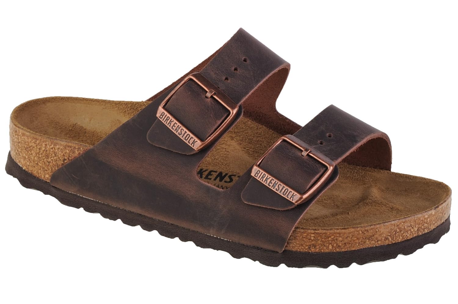 Birkenstock Mens Arizona, Habana Leather, 45