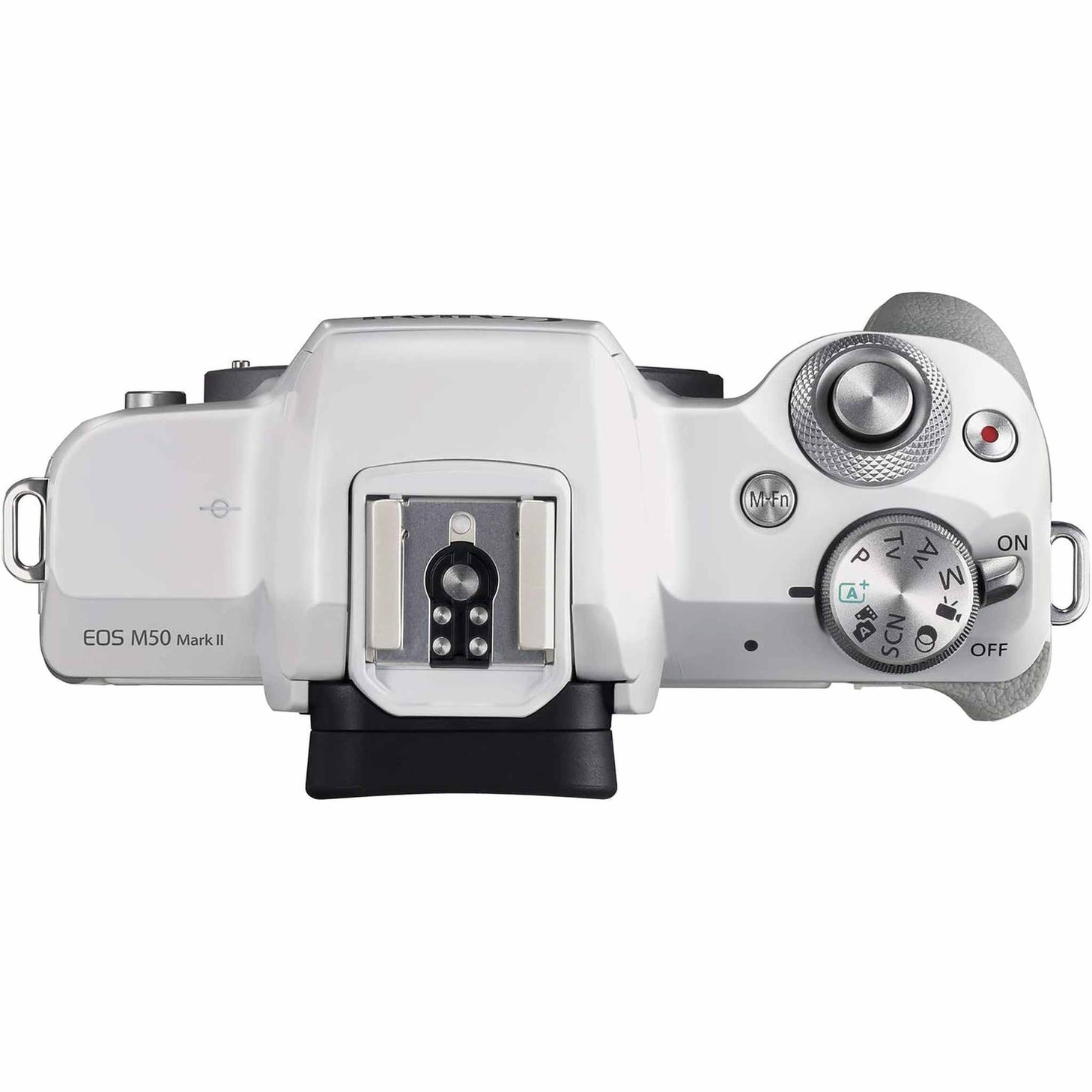 Canon EOS M50 Mark II + EF-M 15-45mm is STM Kit White (International Model)