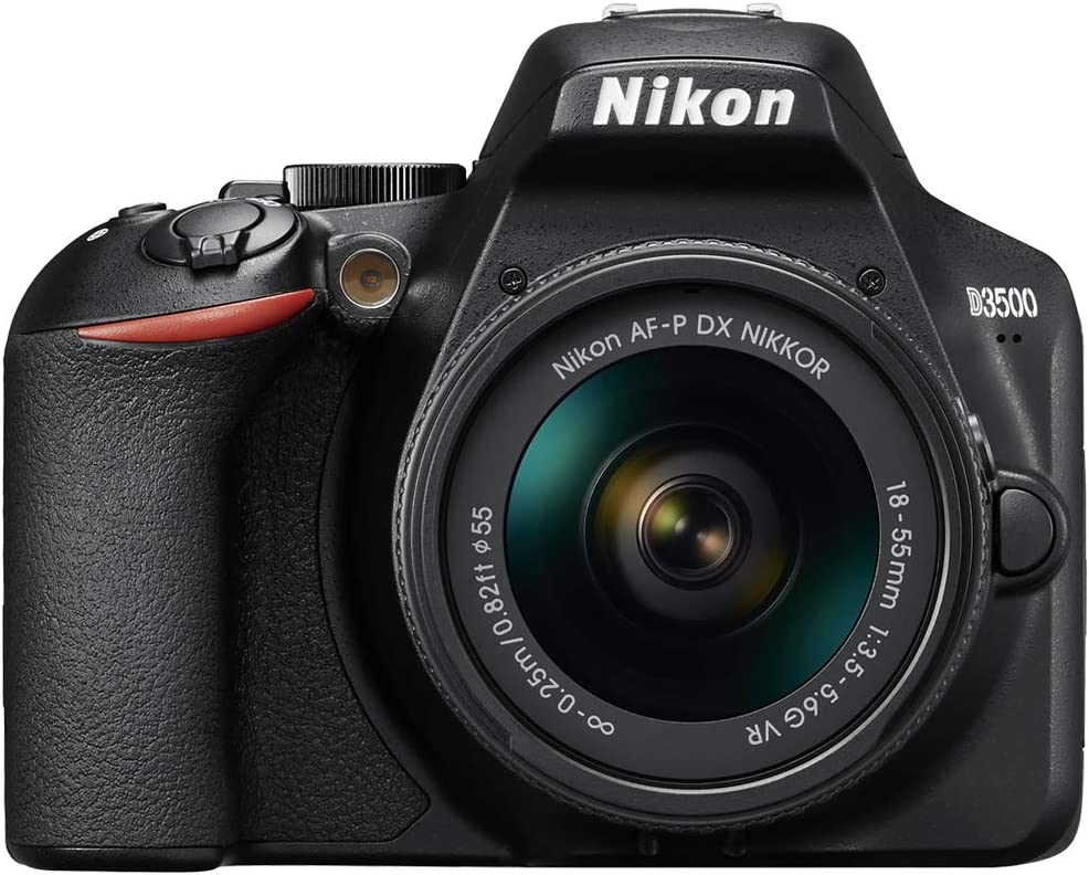 Nikon D3500 24.2MP DX-Format DSLR Digital Camera with 18-55mm Lens - Imported