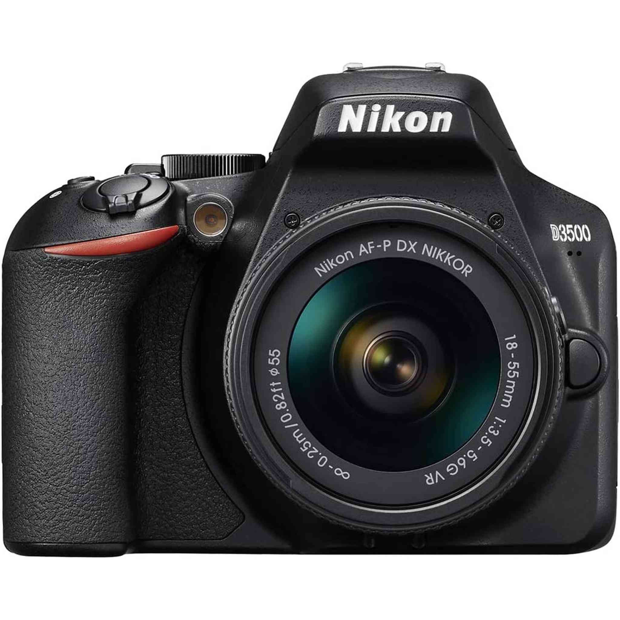 Nikon D3500 24.2MP DX-Format DSLR Digital Camera with 18-55mm Lens - Imported Nikon