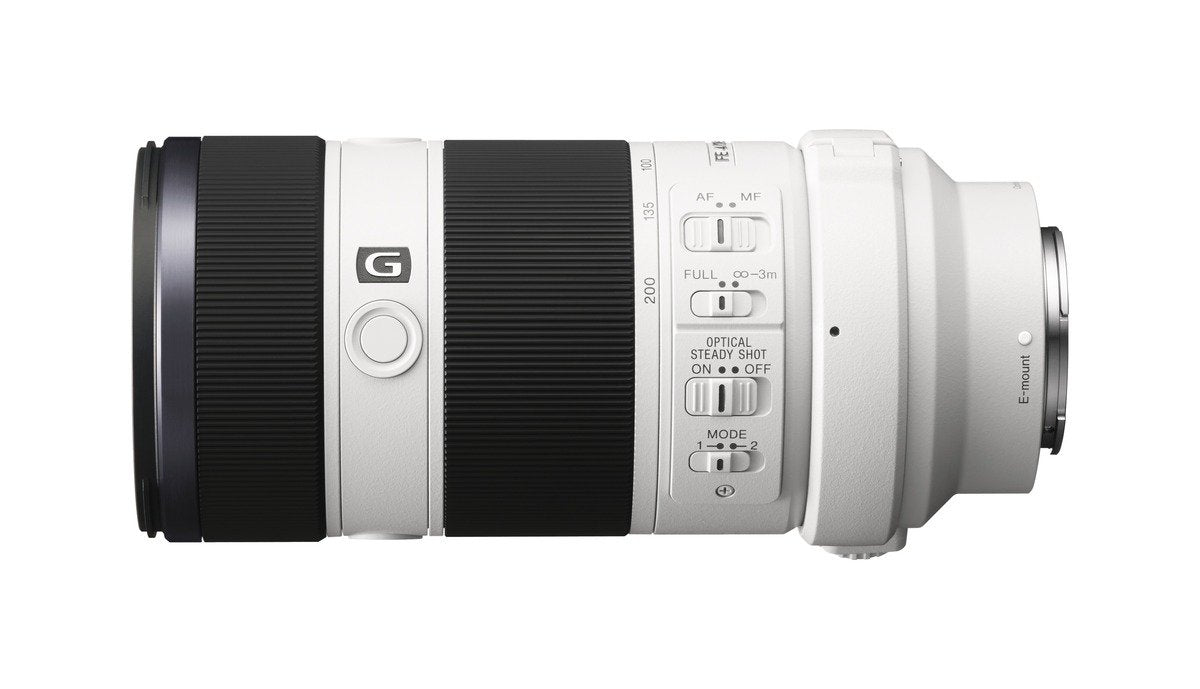 Sony SEL70200G FE 70-200mm F4 G OSS E-Mount Full Frame Interchangeable Lens - International Version No Warranty