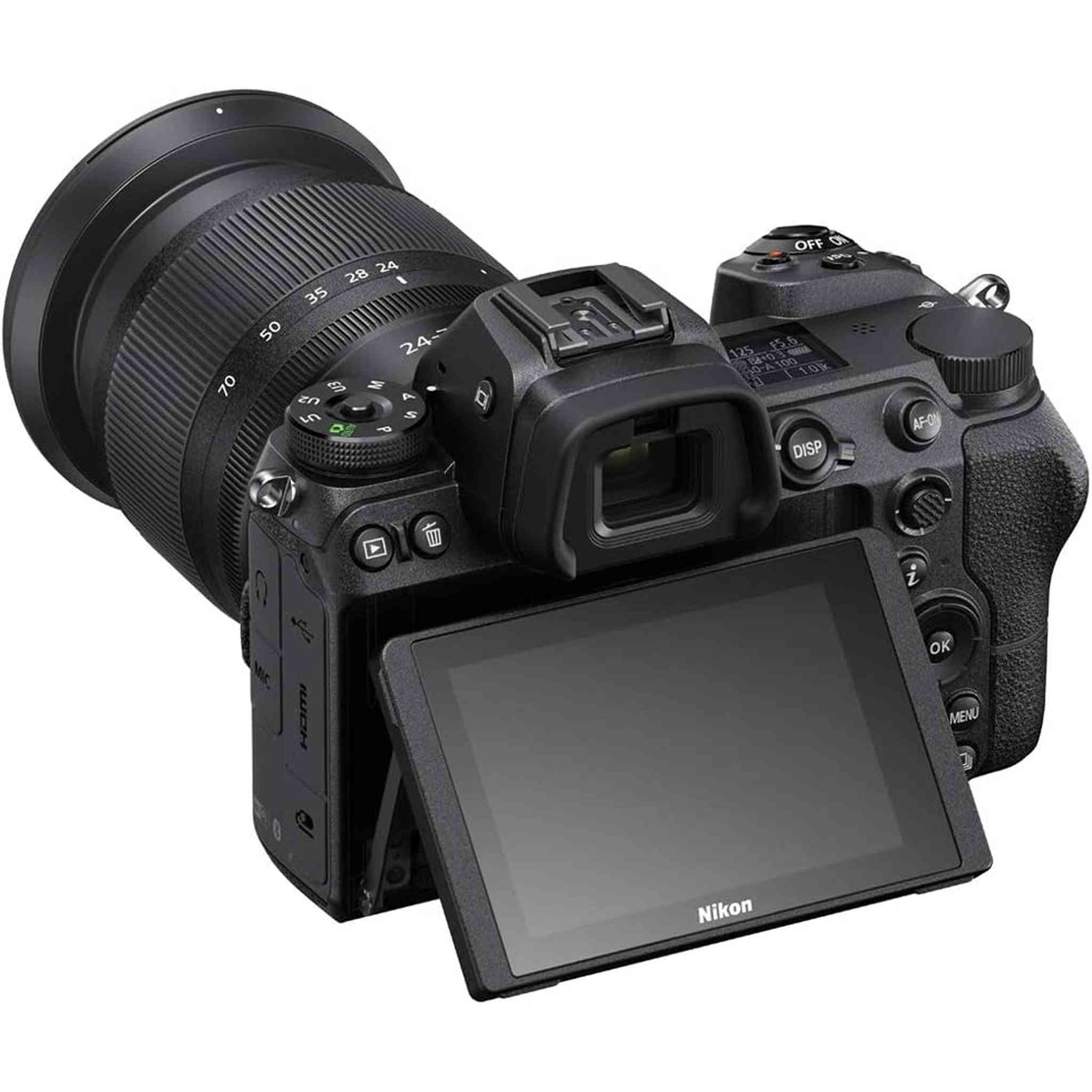 Nikon Z7 45.7MP FX Mirrorless Camera with Z 24-70mm Lens + FTZ Adapter Renewed - Reconditioned Nikon