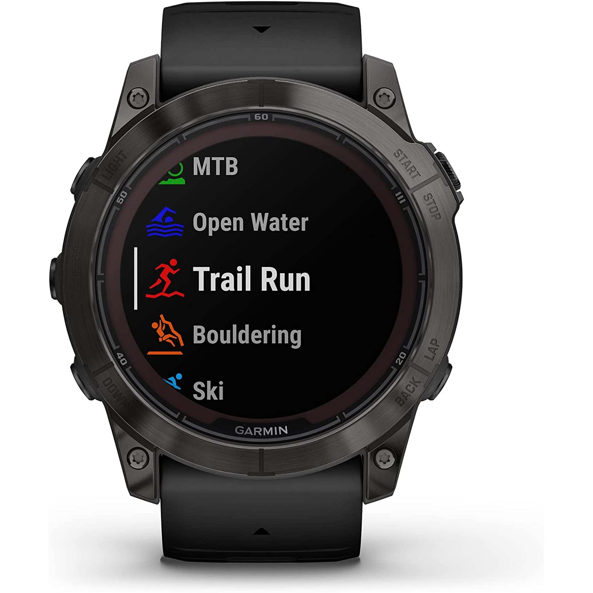 Garmin fenix 7 Pro Solar Sapphire Carbon Gray Titanium Black with Accessories Garmin
