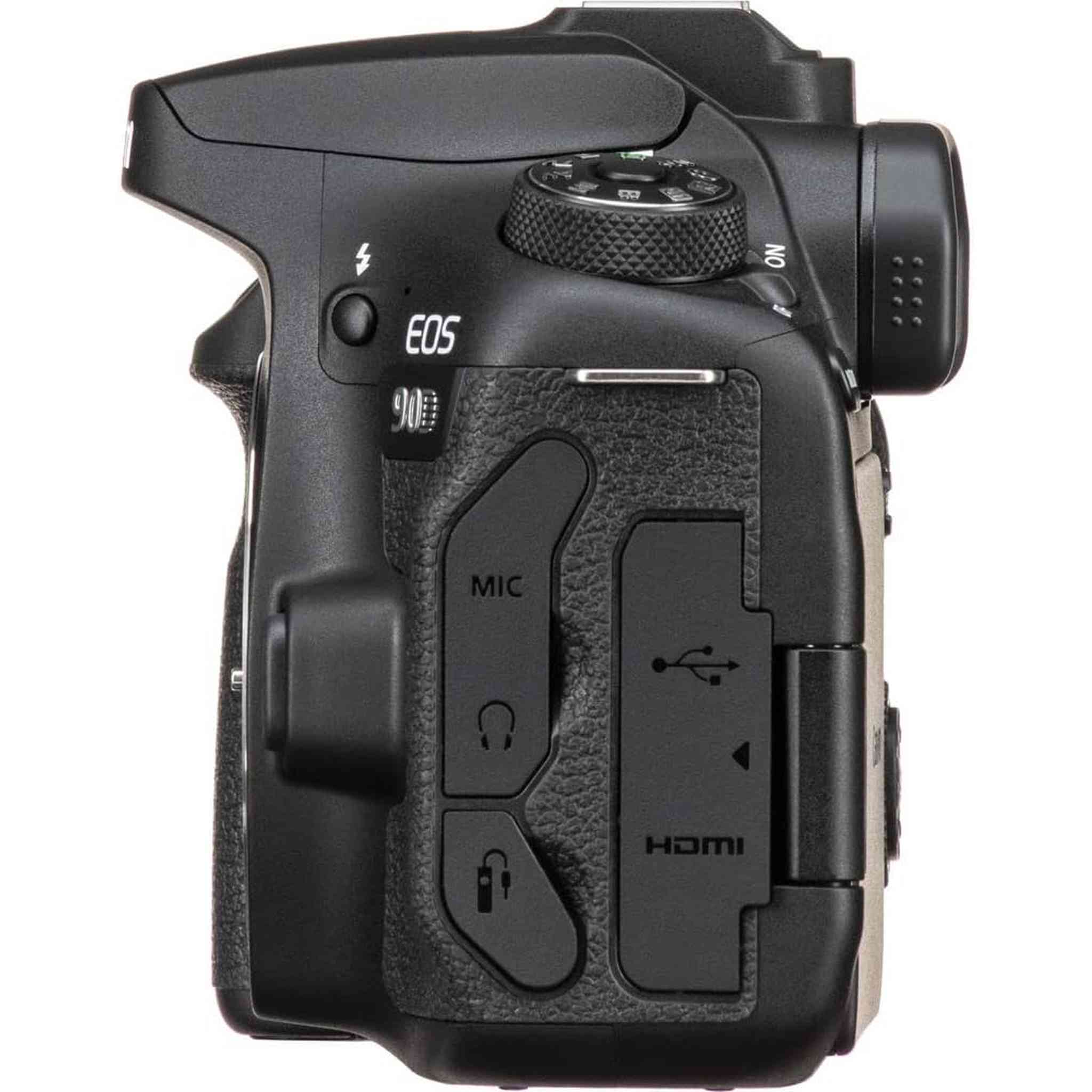 Canon EOS 90D DSLR Camera Body Only 3616C002 - Advanced Bundle - Reconditioned Canon