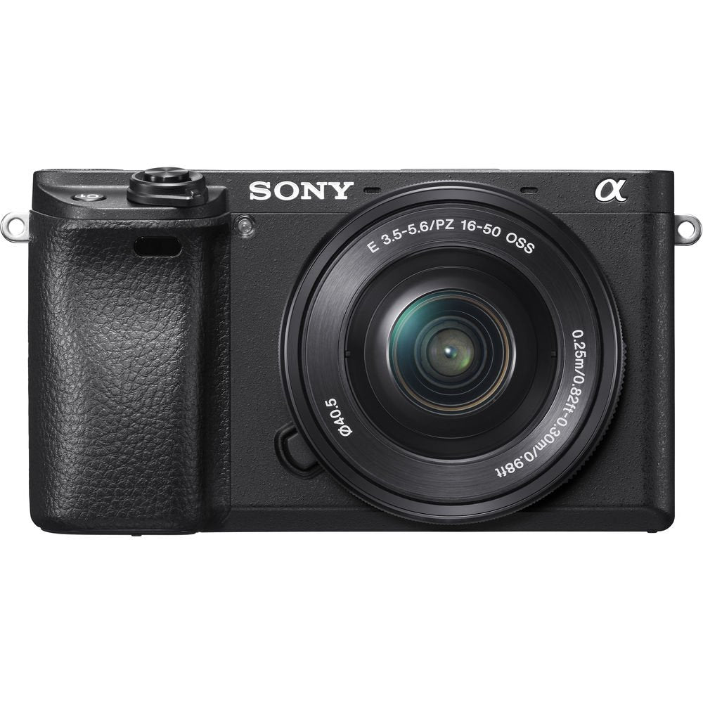 Sony Alpha a6300 Mirrorless Digital Camera with 16-50mm Lens (International Model) + NP-FW50 Replacement Lithium Ion Bat