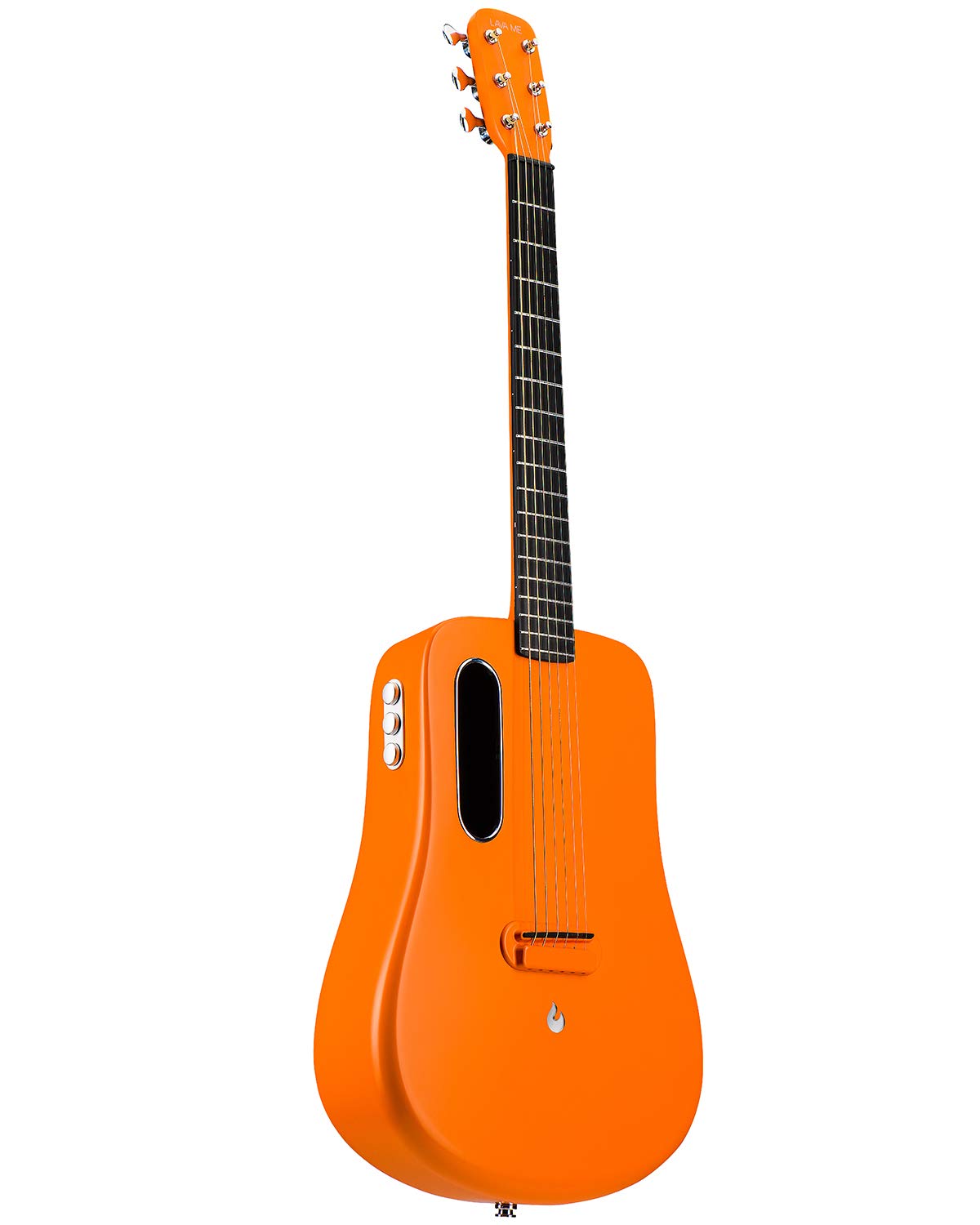 LAVA ME 2 36 inch Carbon Fiber Guitar with effects Acoustic Electric Guitar with Picks Hard Case Freeboost-Orange