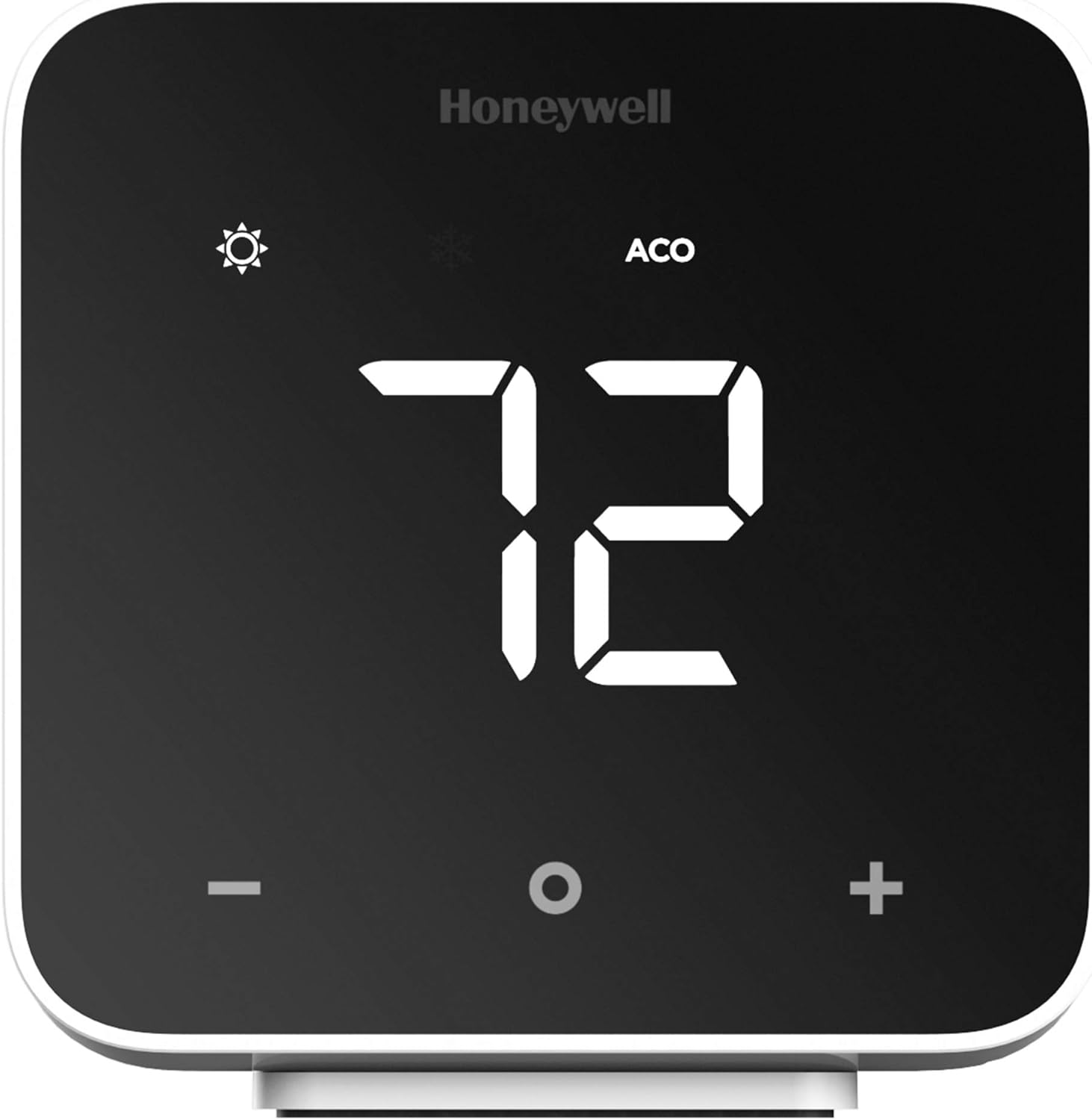 Honeywell Home D6 Thermostat (Black) (2-Pack) with Screen Cleaning Kit